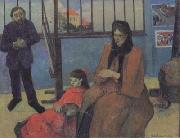 Paul Gauguin The Sudio of Schuffenecker or The Schuffenecker Family (mk07) oil painting